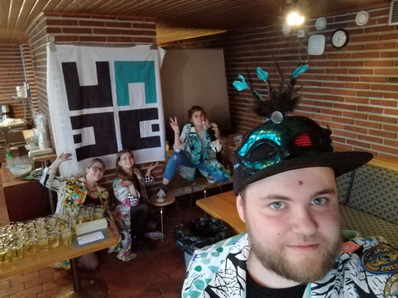 Ville järkkäämässä NuDe:n Dipolin Appro-rastia 2017